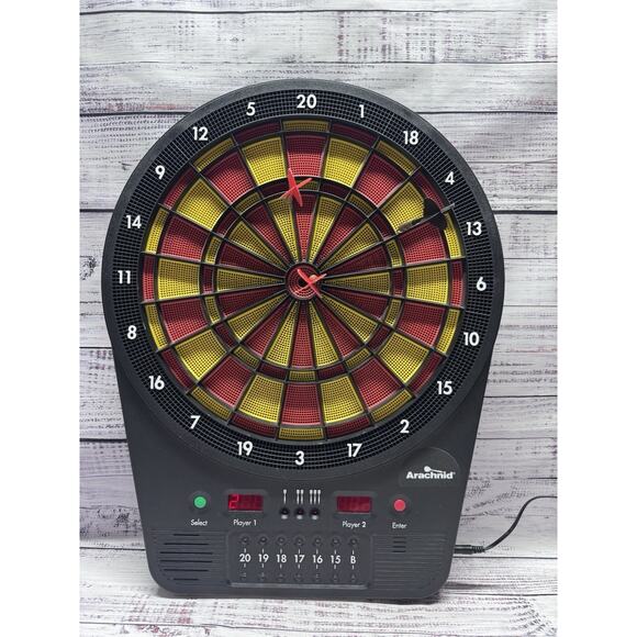Vintage Arachnid Model 1850-EMD Electronic Dart Game 301 501 Cricket Ace HiScore